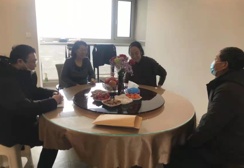 河南广播电视台对离退休干部 开展新春走访慰问活动