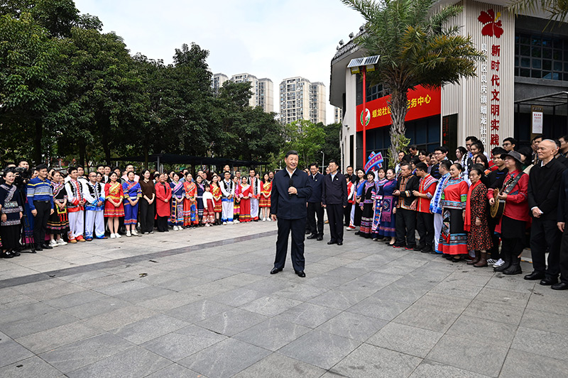 习近平：解放思想创新求变向海图强开放发展 奋力谱写中国式现代化广西篇章