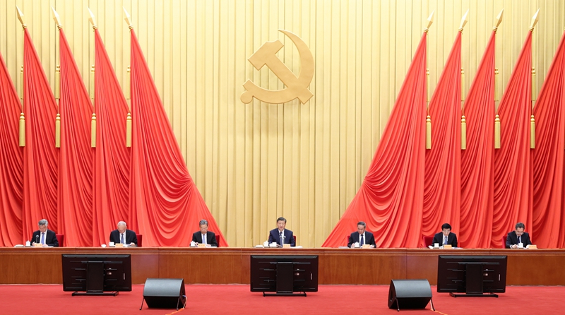 习近平在二十届中央纪委三次全会上发表重要讲话：深入推进党的自我革命 坚···