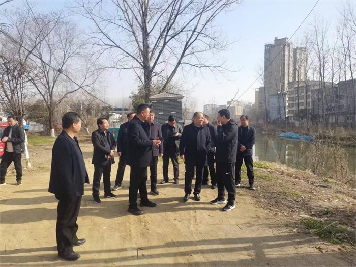 桐柏县委书记党建凯调研指导城区水污染防治工作